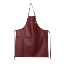 Dutchdeluxes  Lederschürze BBQ Style  Ruby Red
