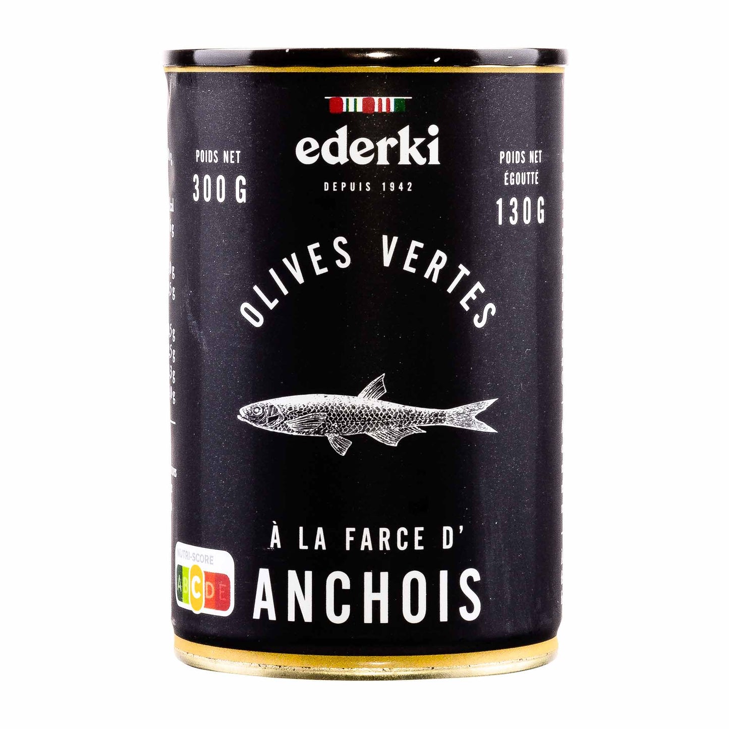 Ederki  grüne Oliven mit Anchovis
