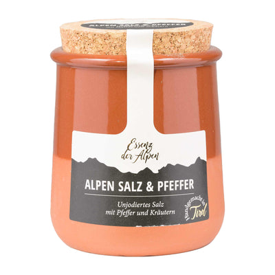 Alpine Salt & Pepper in Ceramic Pot