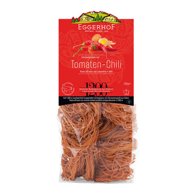 Tomaten-Chili Bandnudeln
