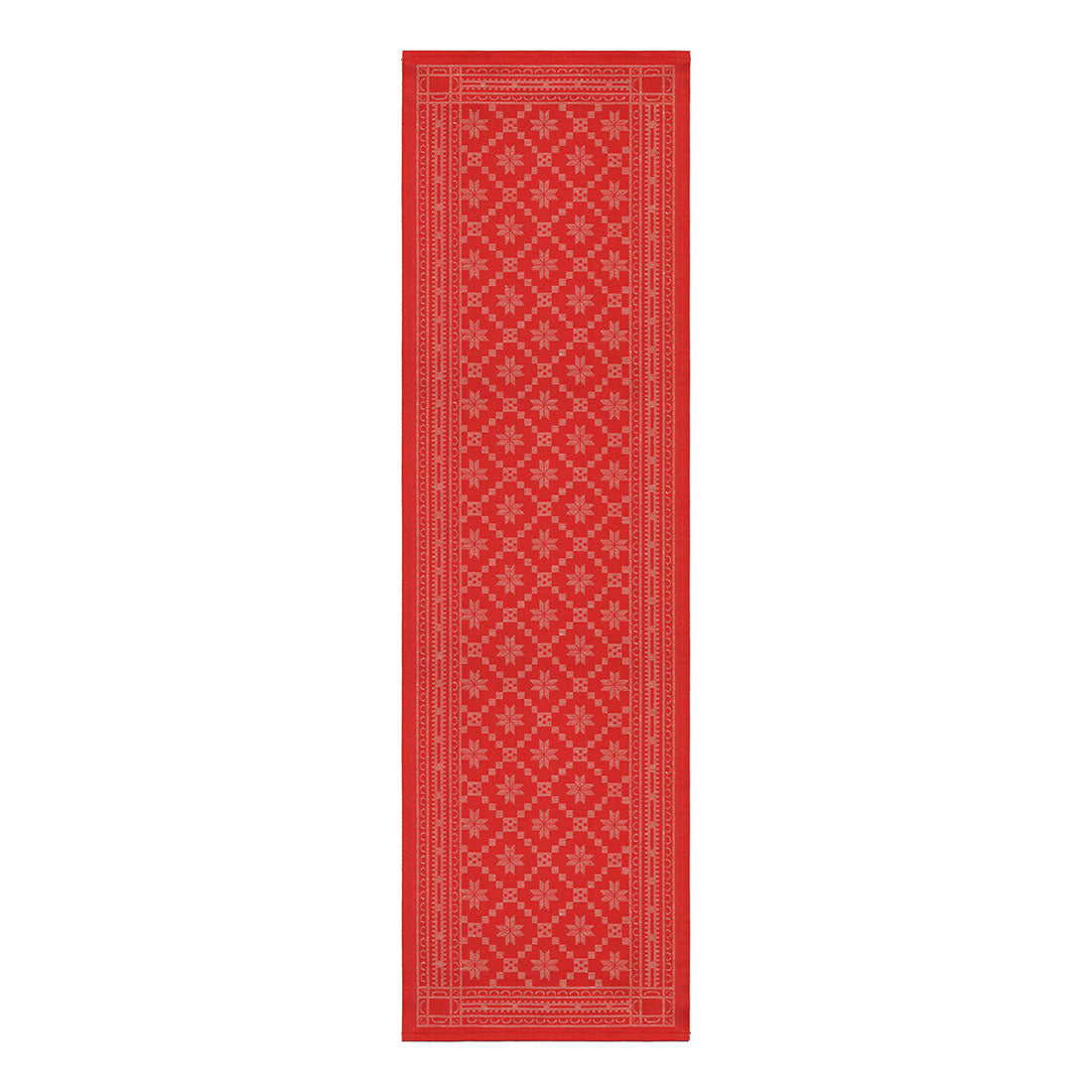 Ekelund  Attebladrose Tischläufer rot  35x110cm