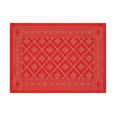 Attebladrose Placemat Red – 35x48cm