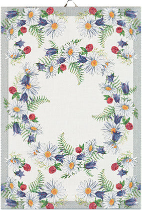 Ekelund  Blomkrans Handtuch  35x50cm