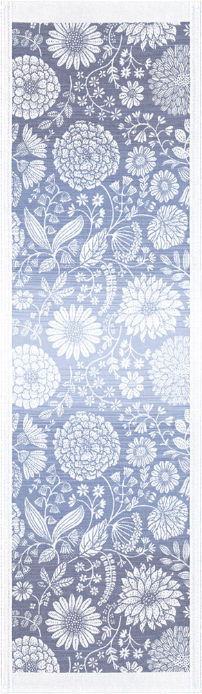 Flytande Bla Table Runner - 35x120cm