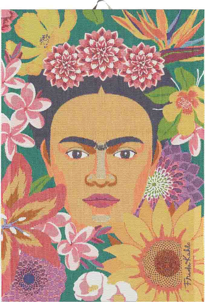Ekelund  Flores Frida Kahlo Handtuch  35x50cm
