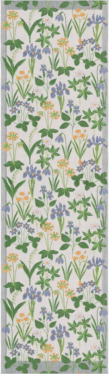 Solblå Table Runner – 35x120cm