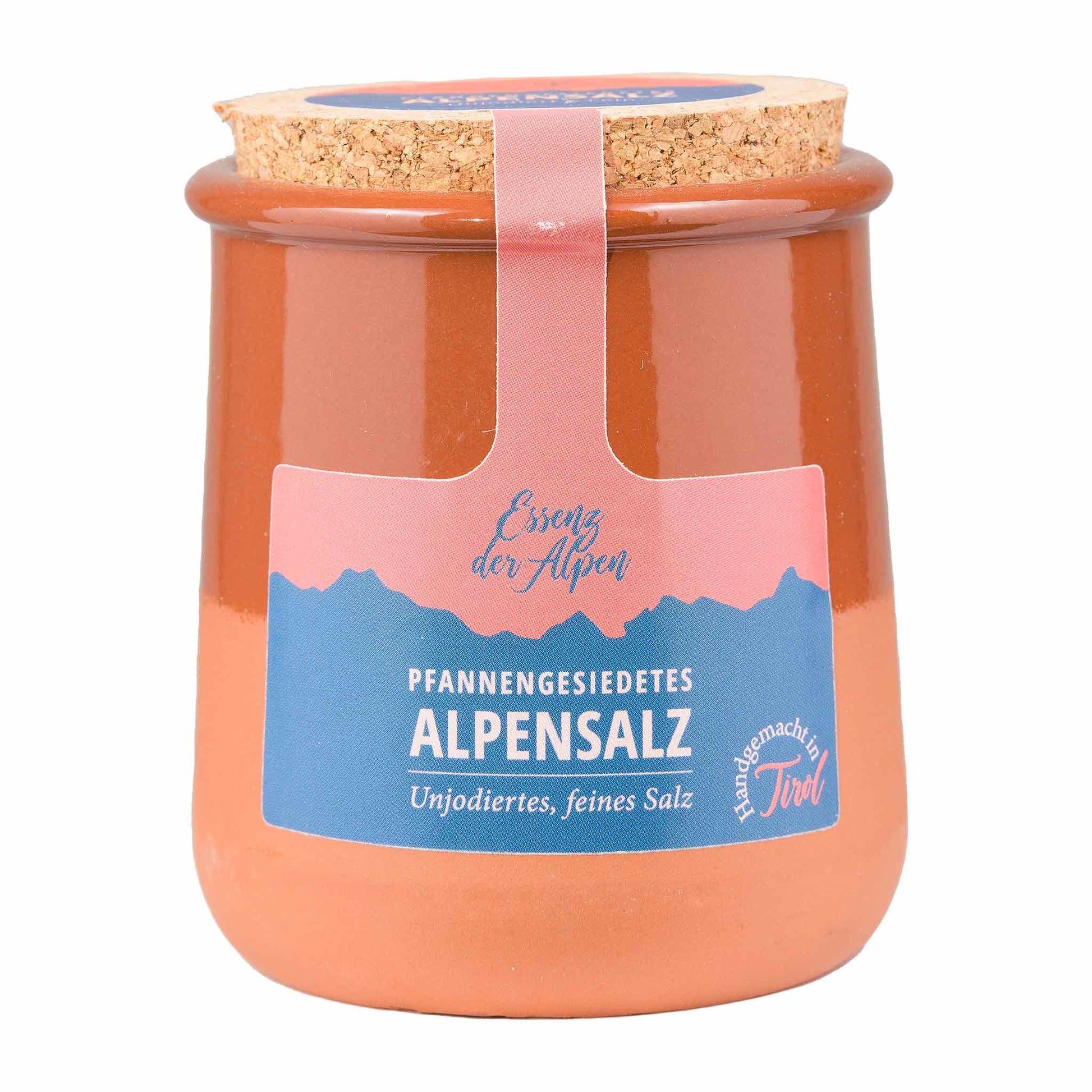 Alpensalz im Keramiktopf