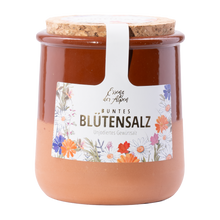 Essenz der Alpen Blütensalz im Keramiktopf