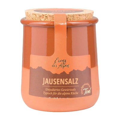 Snack Salt in a Ceramic Pot