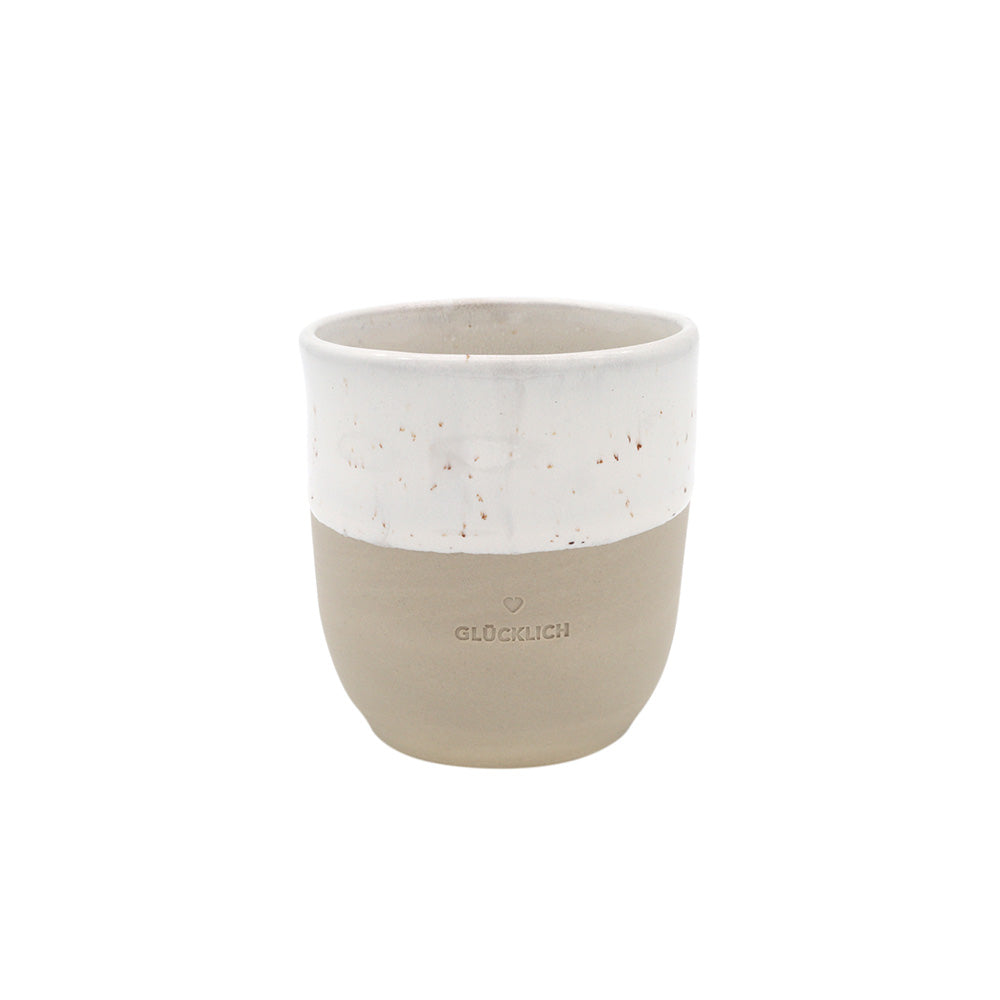 Eulenschnitt  Becher  Glücklich