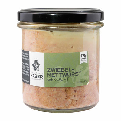 Kochmettwurst mit Zwiebeln – 280g