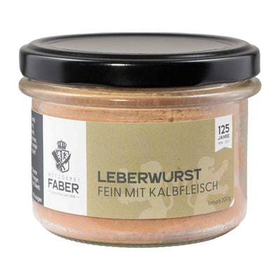 Leberwurst mit Kalbfleisch – 200g