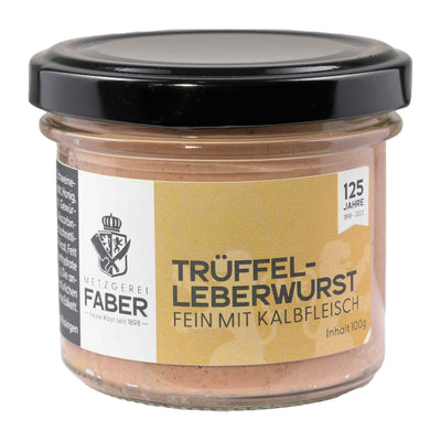 Trüffel Leberwurst mit Kalbfleisch – 100g