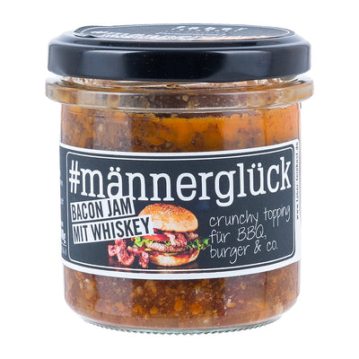 Männerglück – Bacon Jam mit Whisky – 140g
