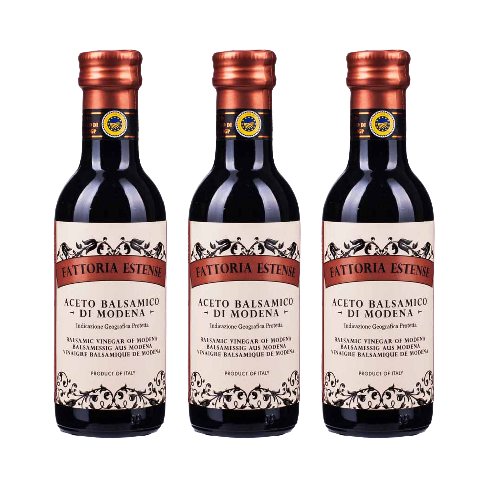 Aceto Balsamico di Modena IGP — 3× 250 ml