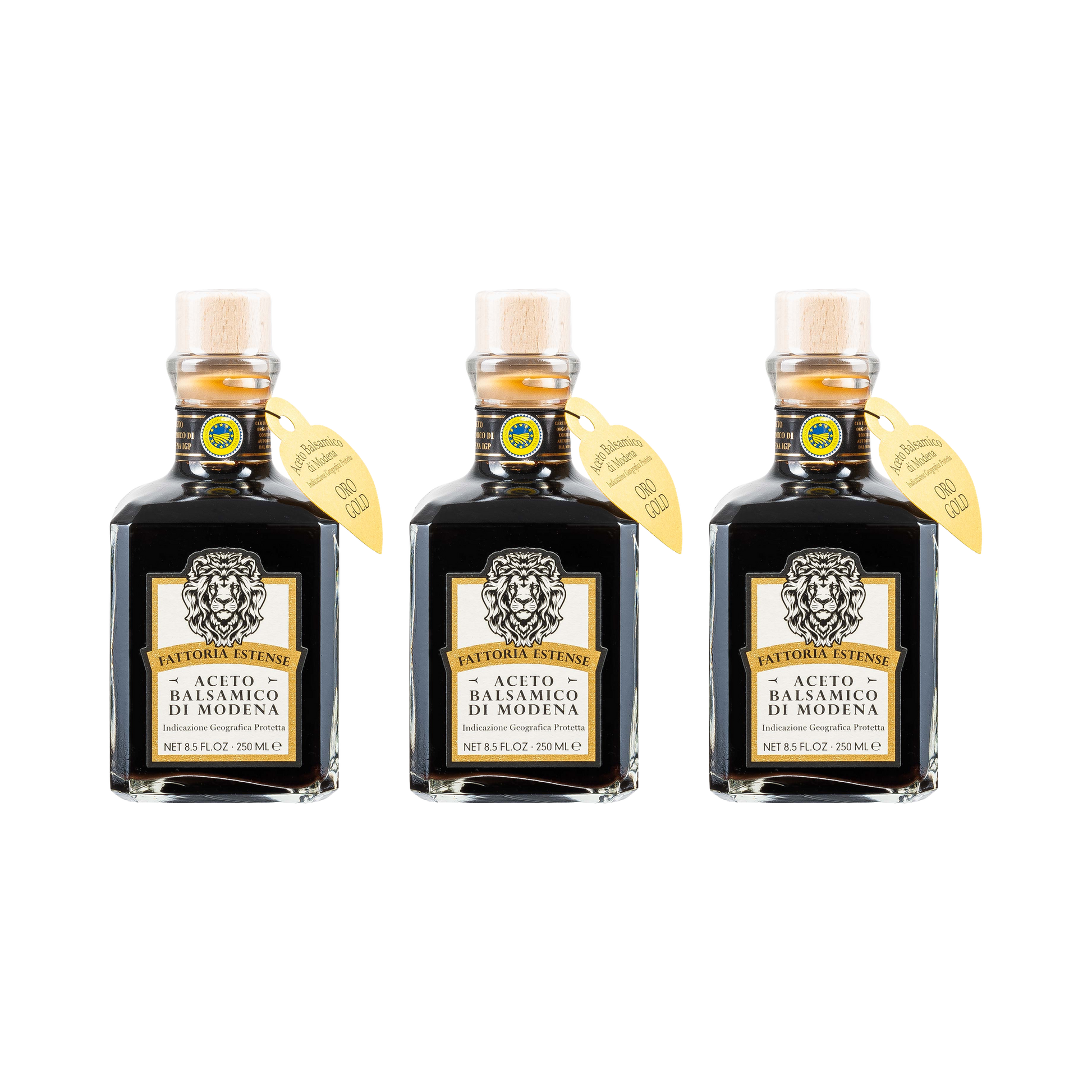 Aceto Balsamico di Modena IGP Gold — 3× 250 ml