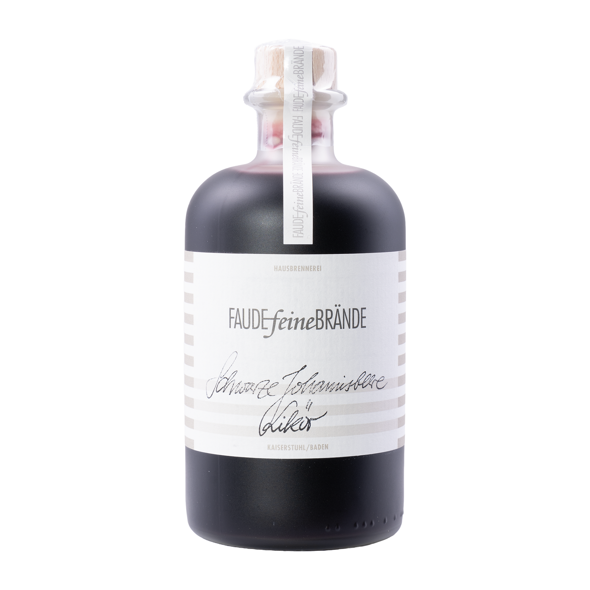 Faude feine Brände Schwarzer Johannisbeerlikör 500 ml