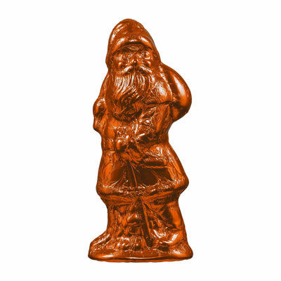 Schoko Weihnachtsmann kupfer – 125g