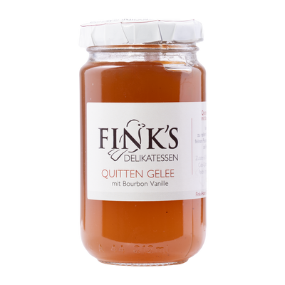 Quittengelee mit Bourbon Vanille