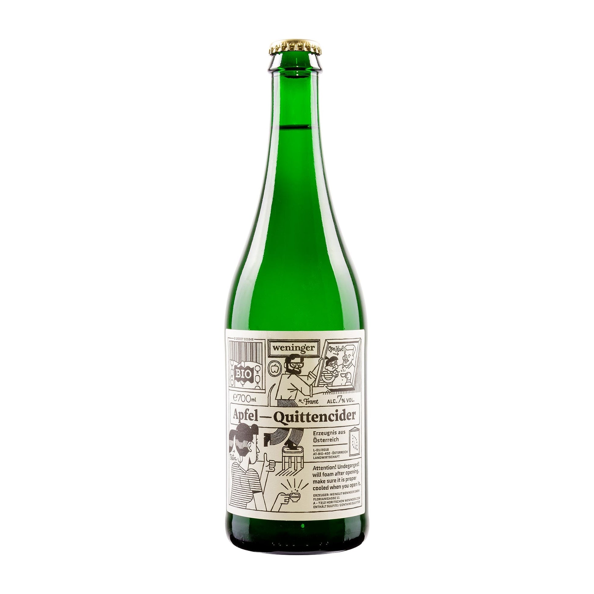 Weninger  Apfel-Quitten-Cider  Bio