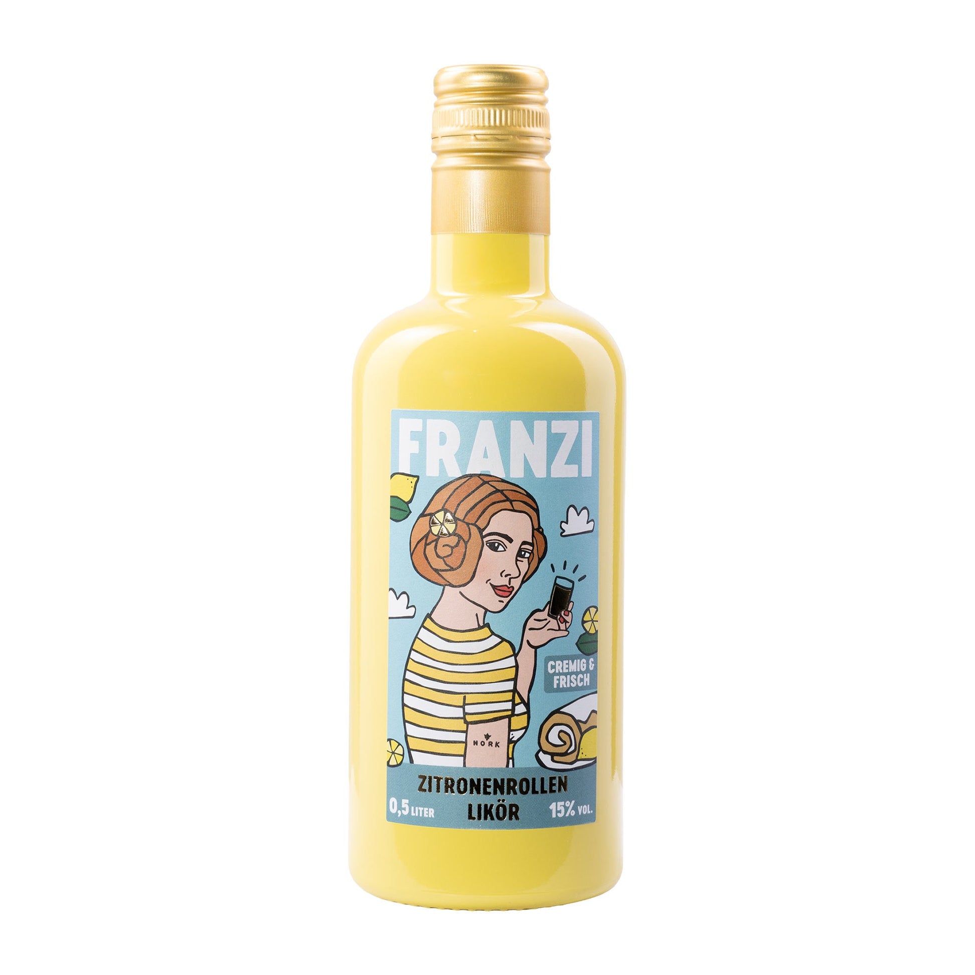 FRANZI  Zitronenrollen Likör  500ml