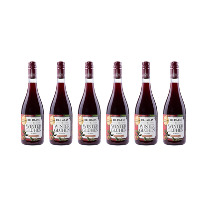 Winter-Glühen rot – alkoholfrei — 6× 750 ml