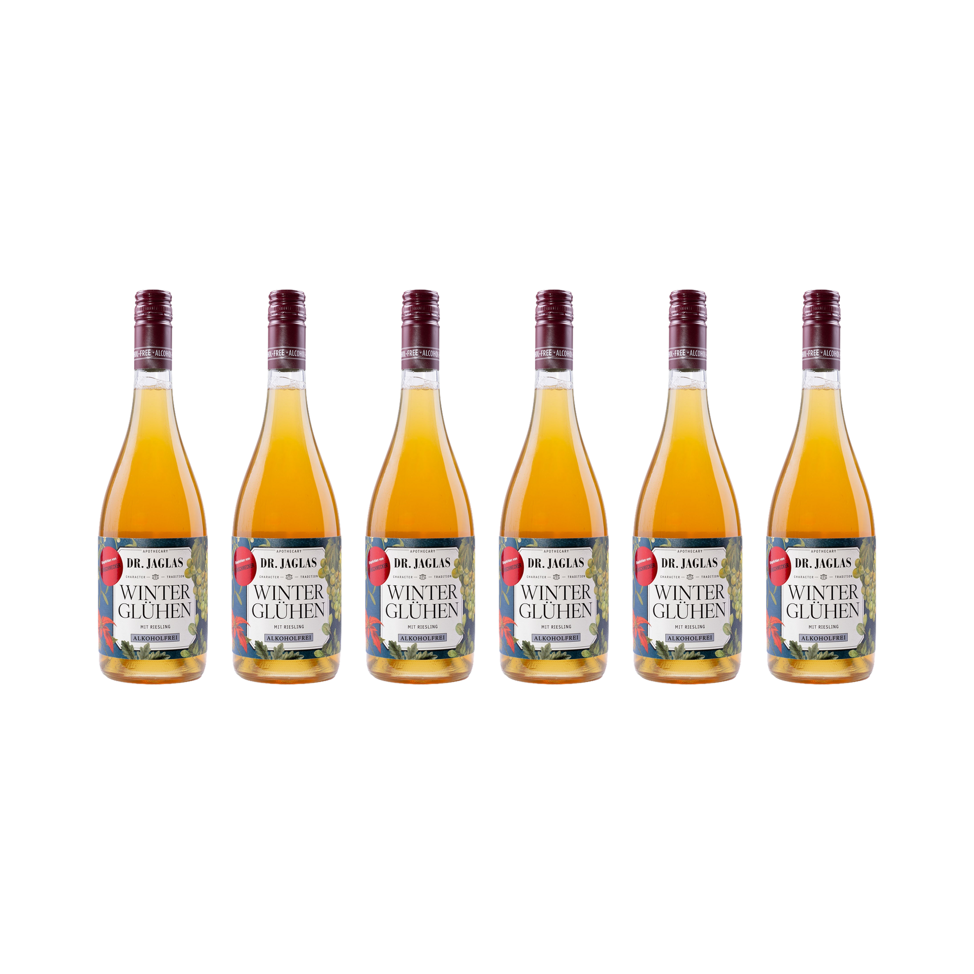 Winter-Glühen weiß – alkoholfrei — 6× 750 ml