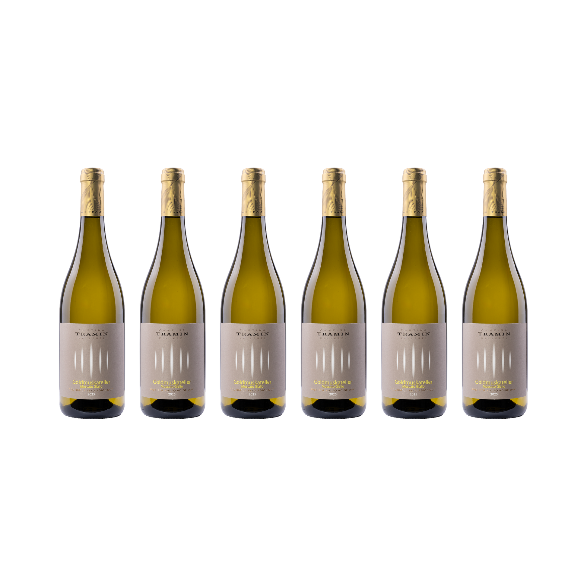 Goldmuskateller – 2025 — 6× 750 ml