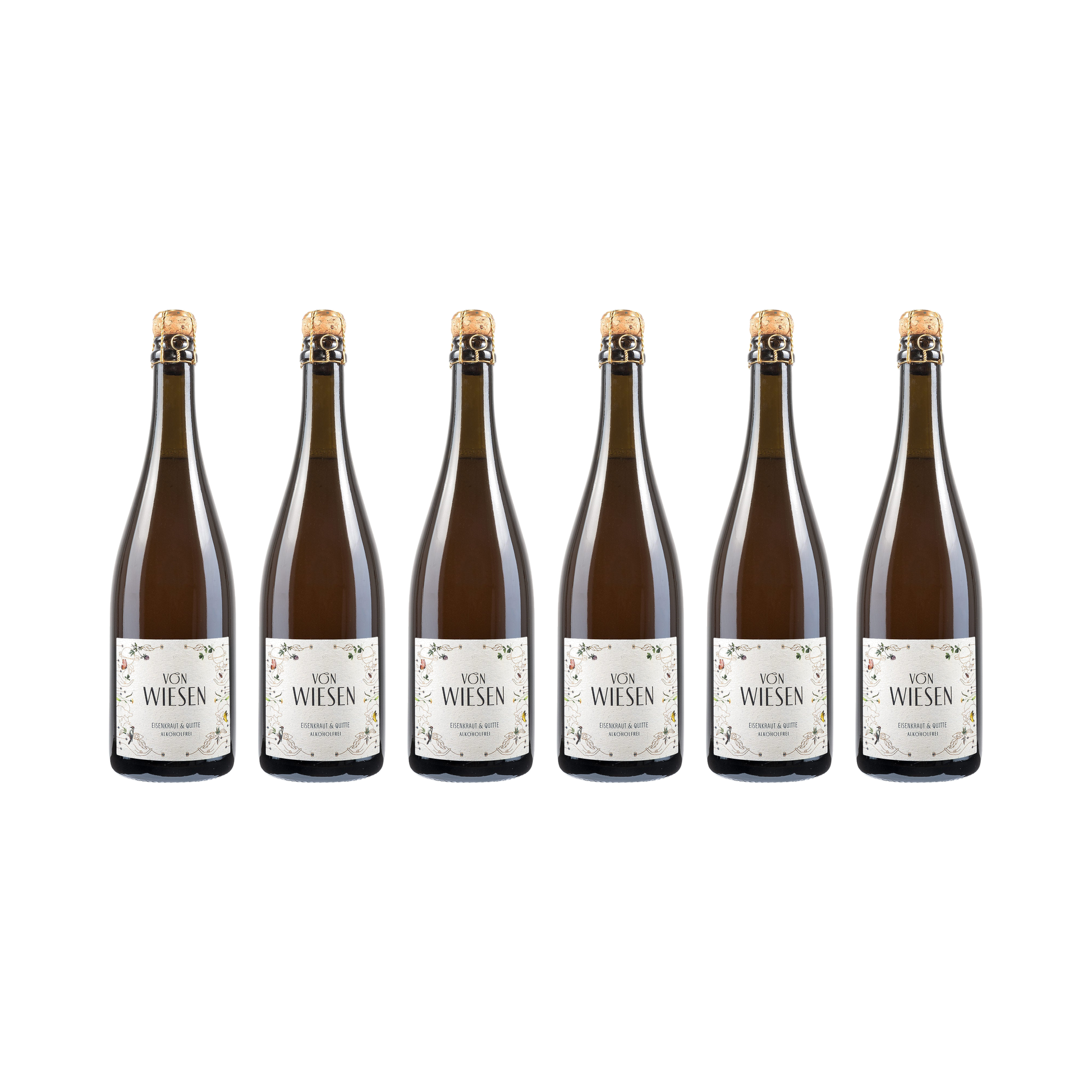 Eisenkraut & Quitte – alkoholfrei — 6× 750 ml