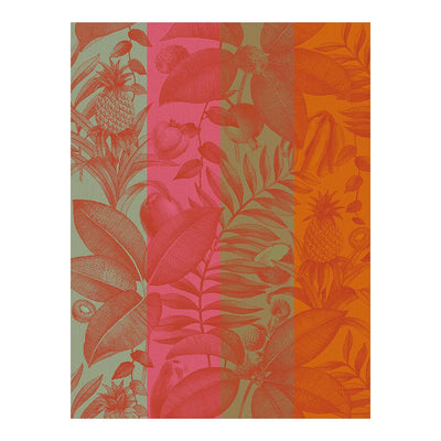 Tea towel – Fruits Exotiques – orange