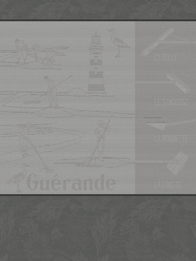 Tea Towel – Marais Salants – Grey