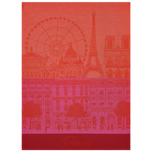 Geschirrtuch  Paris Panorama  Baiser