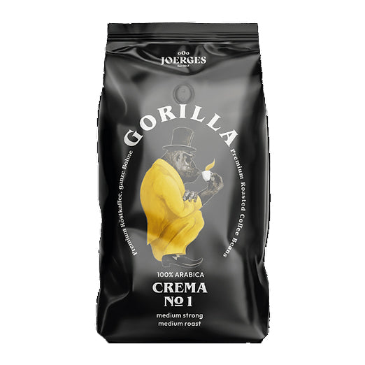 Gorilla Kaffee  Crema No. 1  Schwarz  1kg