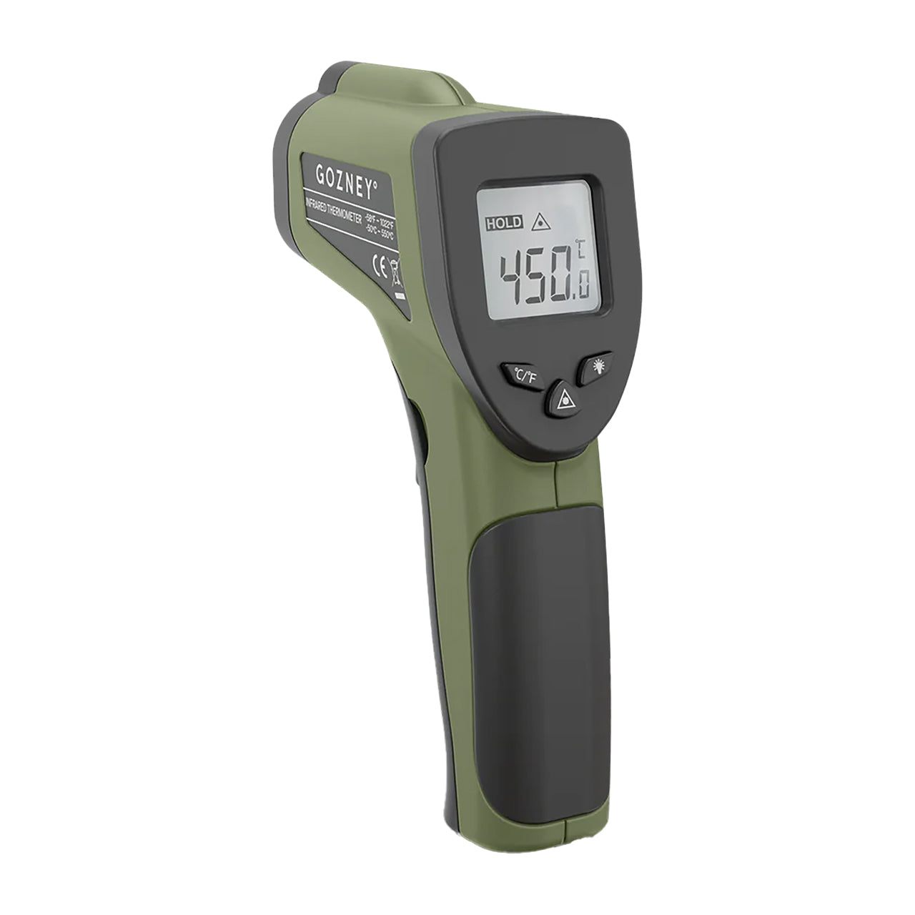 Gozney  Pizzaofen Infrarot Thermometer  Olivgrün