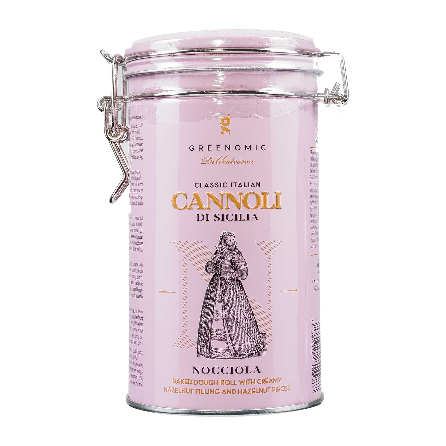 Greenomic  Cannoli di Sicilia  Nocciola