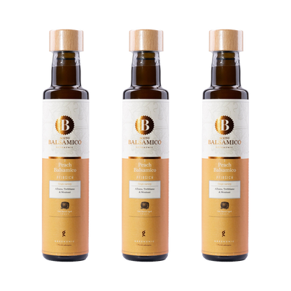 Pfirsich Balsamico — 3× 250 ml