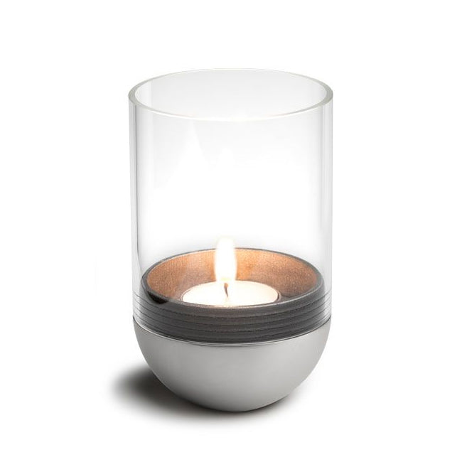 höfats  Gravity Candle  Windlicht silber