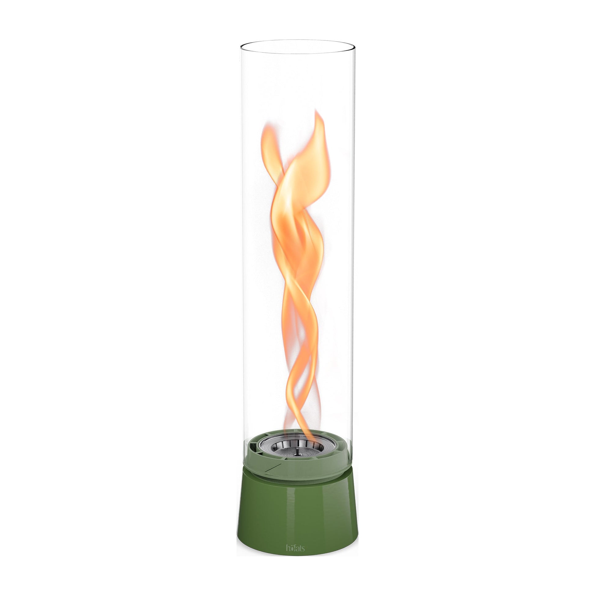 höfats  SPIN air 1200  Tischfeuer  Emaille Grün