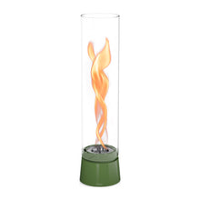 höfats  SPIN air 1200  Tischfeuer  Emaille Grün