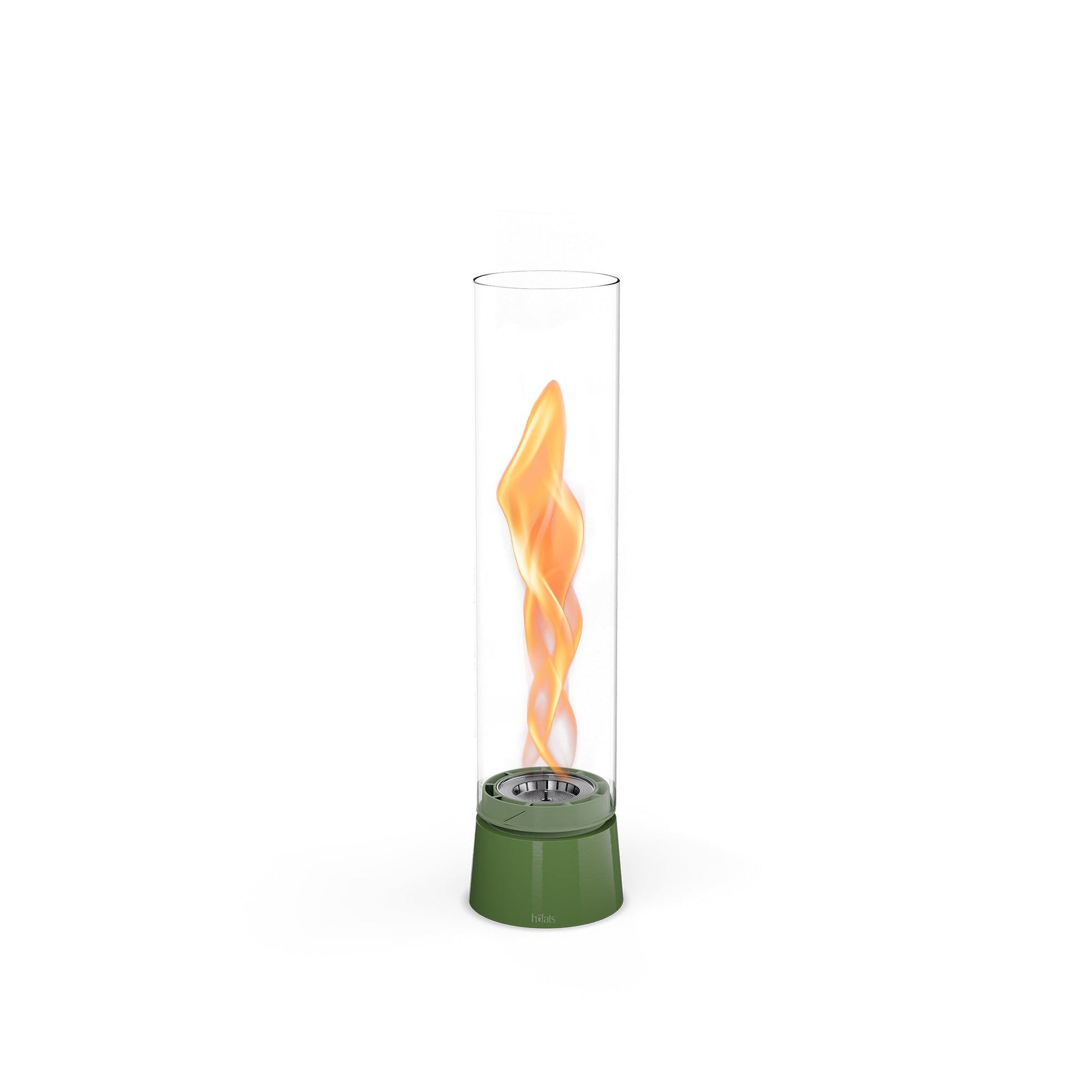 höfats  SPIN air 900  Tischfeuer  Emaille Grün