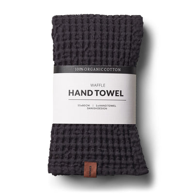 Waffelhandtuch coal