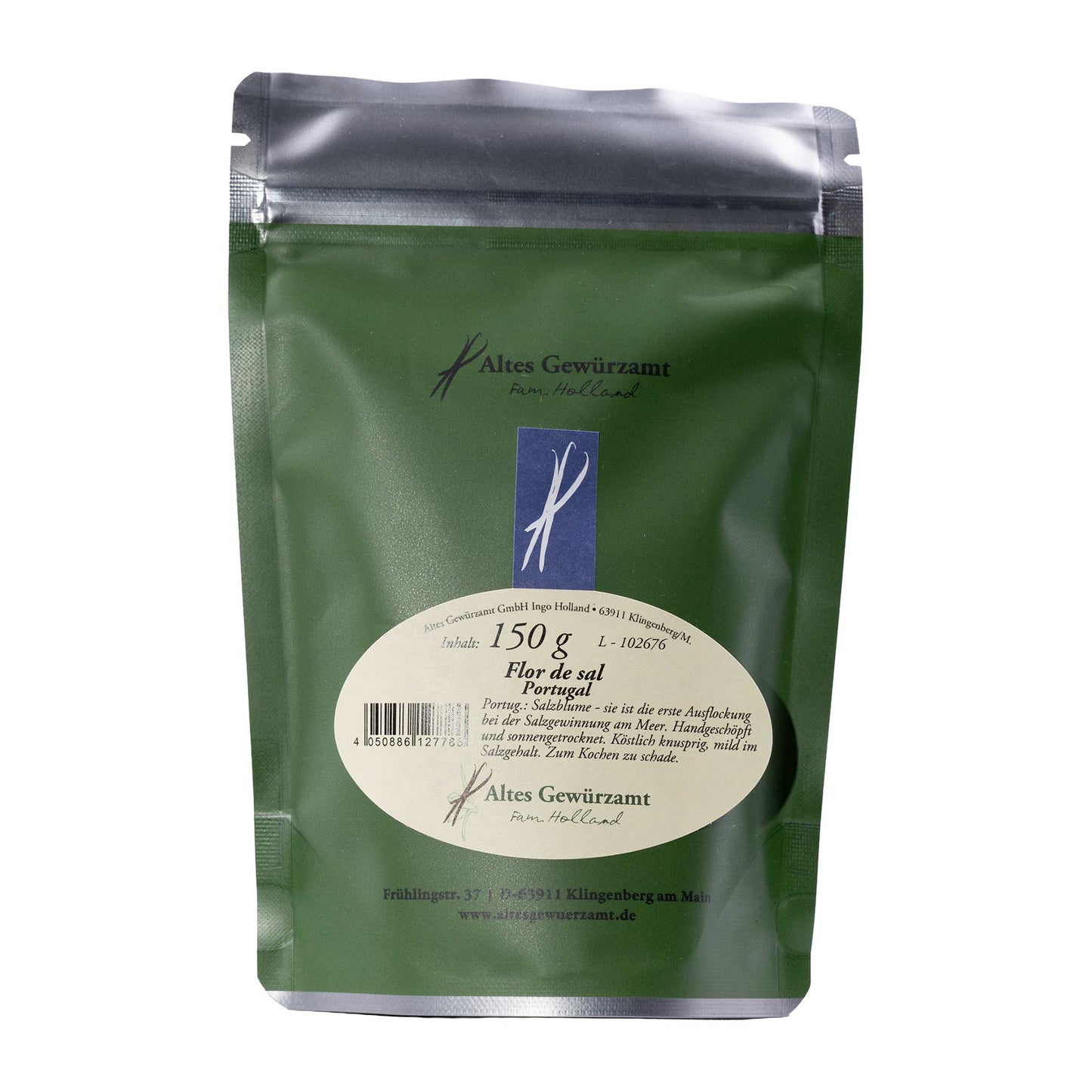Ingo Holland  Flor de Sal  Meersalz  150g