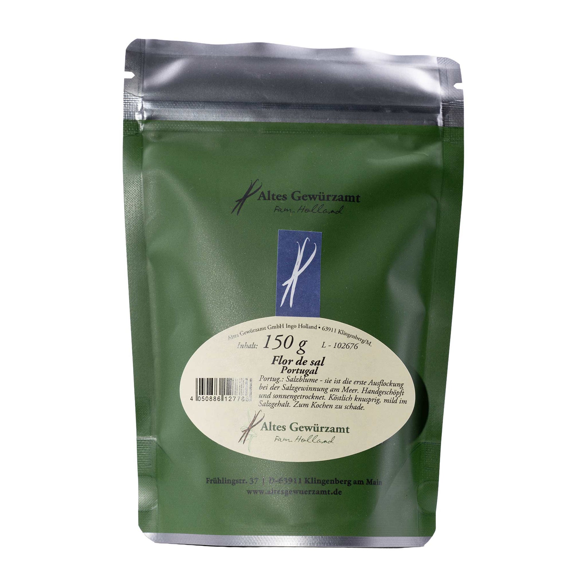 Ingo Holland  Flor de Sal  Meersalz  150g