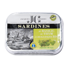 JG Jacques Gonidec  Sardinen mit Basilikum & Thymian