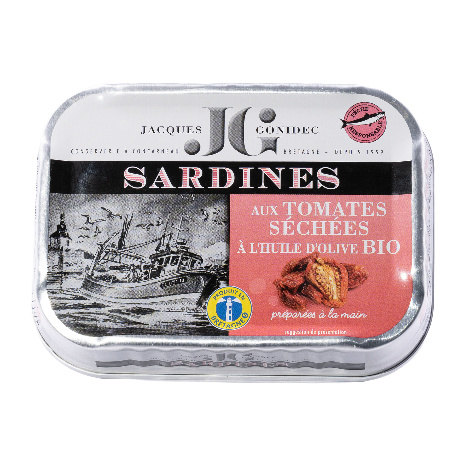 JG Jacques Gonidec  Sardinen mit getrockneten Tomaten