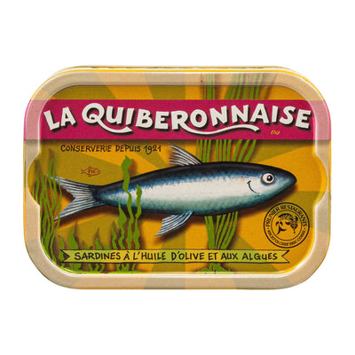 Vintage Sardines with Seaweed