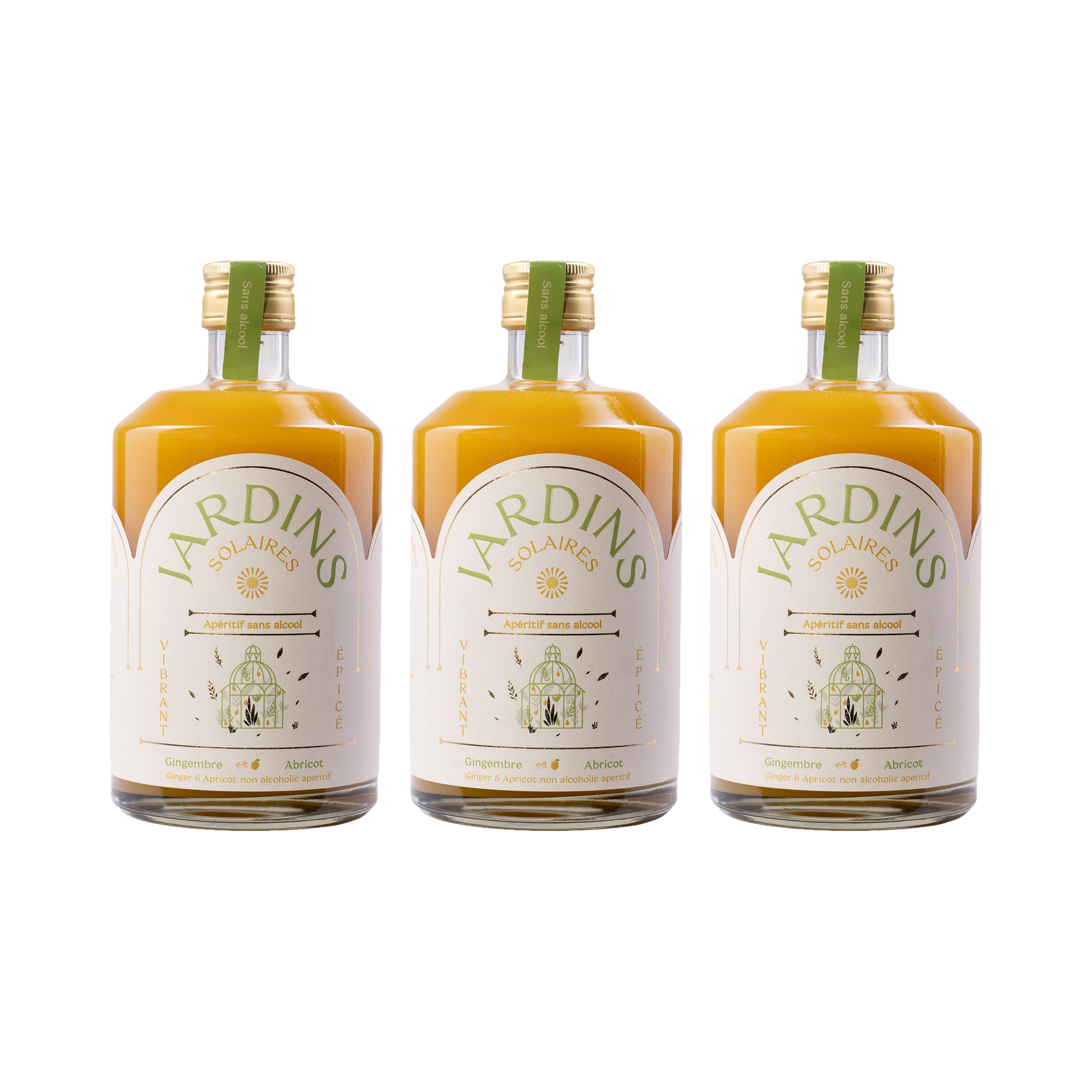 Solaires – Ingwer & Aprikose – 700ml — 3× 700 ml