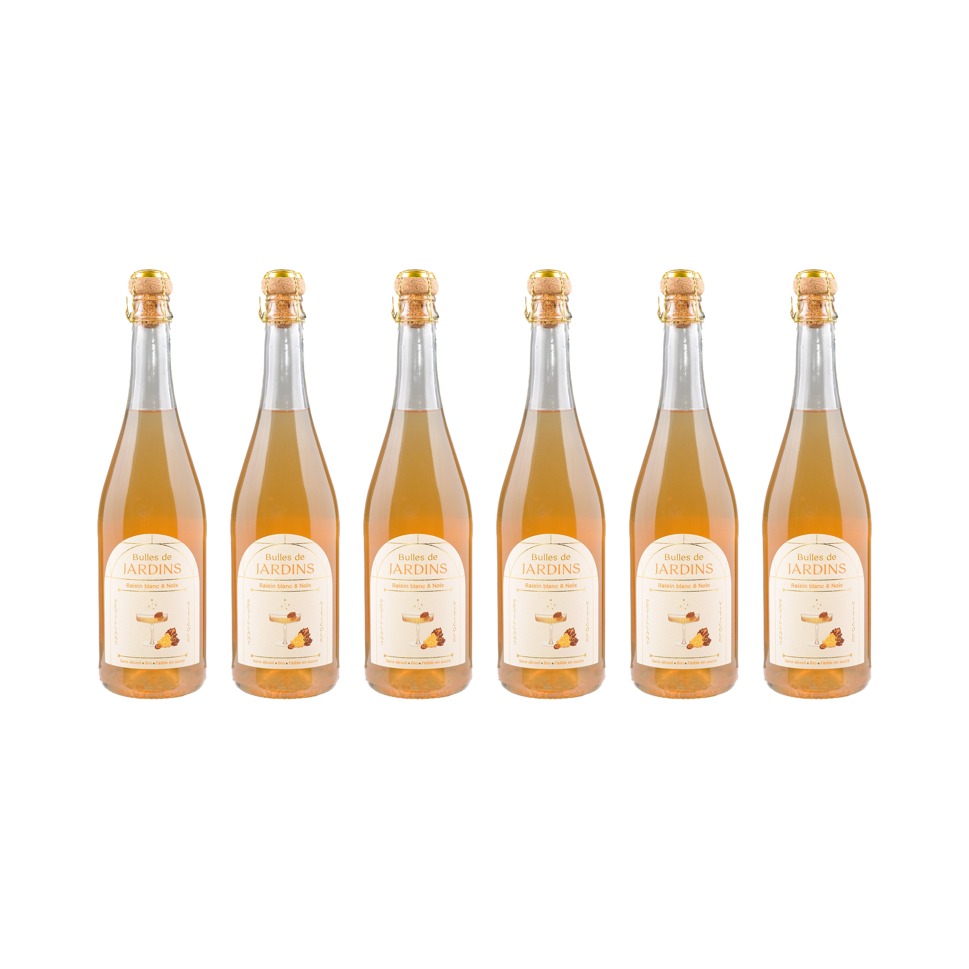 Traube Walnuss Sparkling alkoholfrei — 6× 700 ml