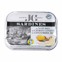 JG Jacques Gonidec  Sardinen naturel mit Zitrone & Ingwer