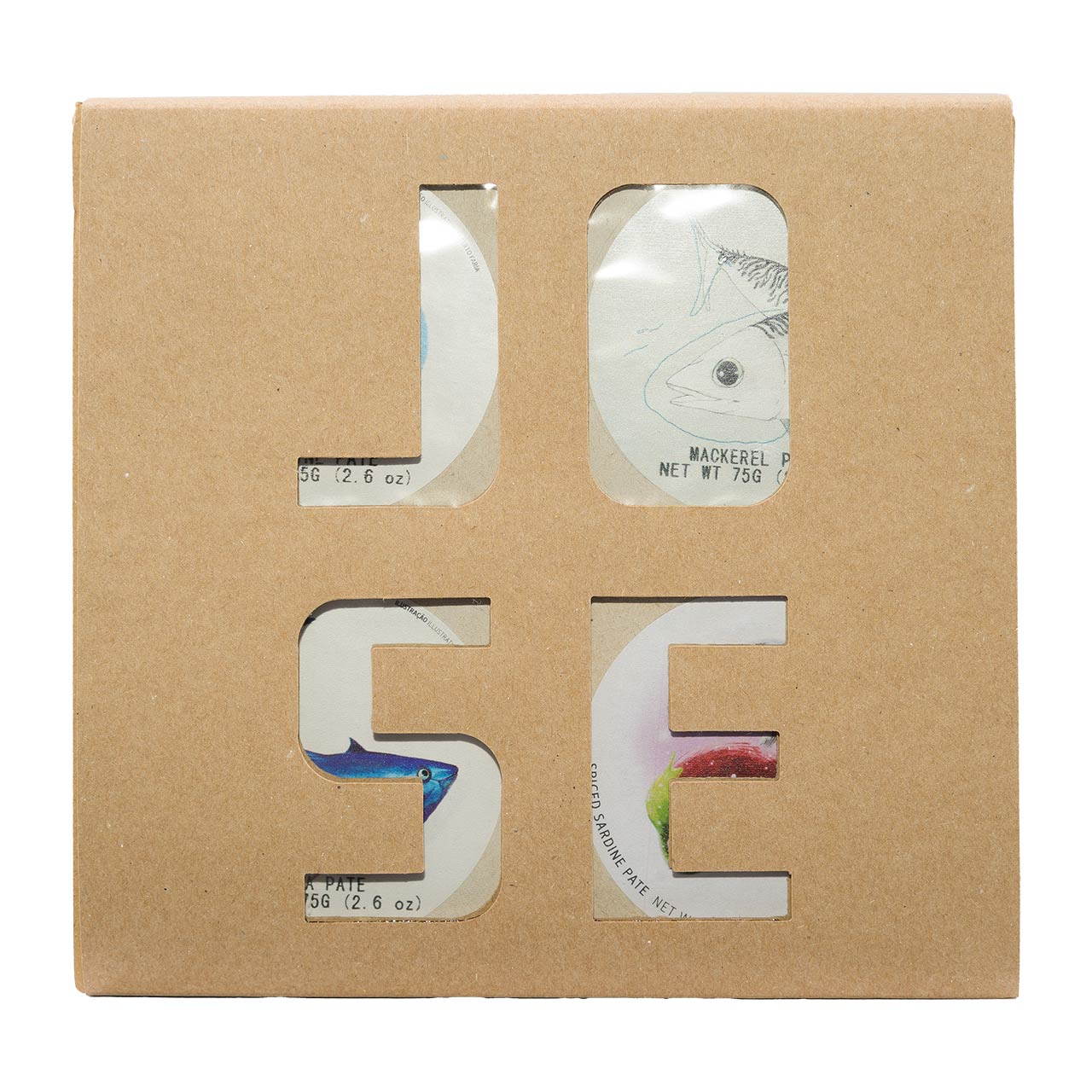 José Gourmet  Geschenk  4er Fisch Mousse